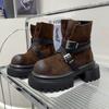 Женские ботильоны на платформе, массивные туфли, зимняя новинка, спортивная обувь, тренд 2025 года, женские кроссовки для ходьбы, ботильоны женские, обувь