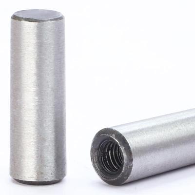 Цилиндрический штифт с внутренней закаленной резьбой M4-M30, установочный и резьбонарезной штифт GB120, сталь 45#