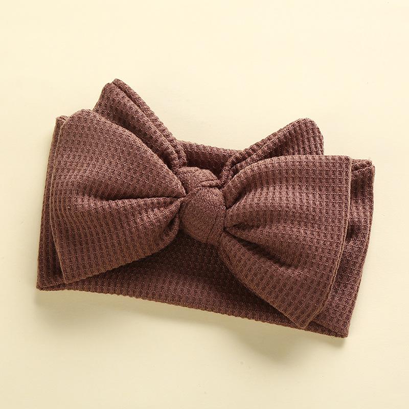Детские аксессуары для волос для детей Головной убор Детский бант для ребенка Бант-тюрбан для младенцев Эластичная повязка на голову Детская повязка на голову Новорожденный