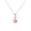 5473024 Dazzling Swan Pendant Y Necklace