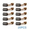 20 шт. Для дрели 6510LVR 6800DBV 6801DBV 6802BV отвертка угольная щетка