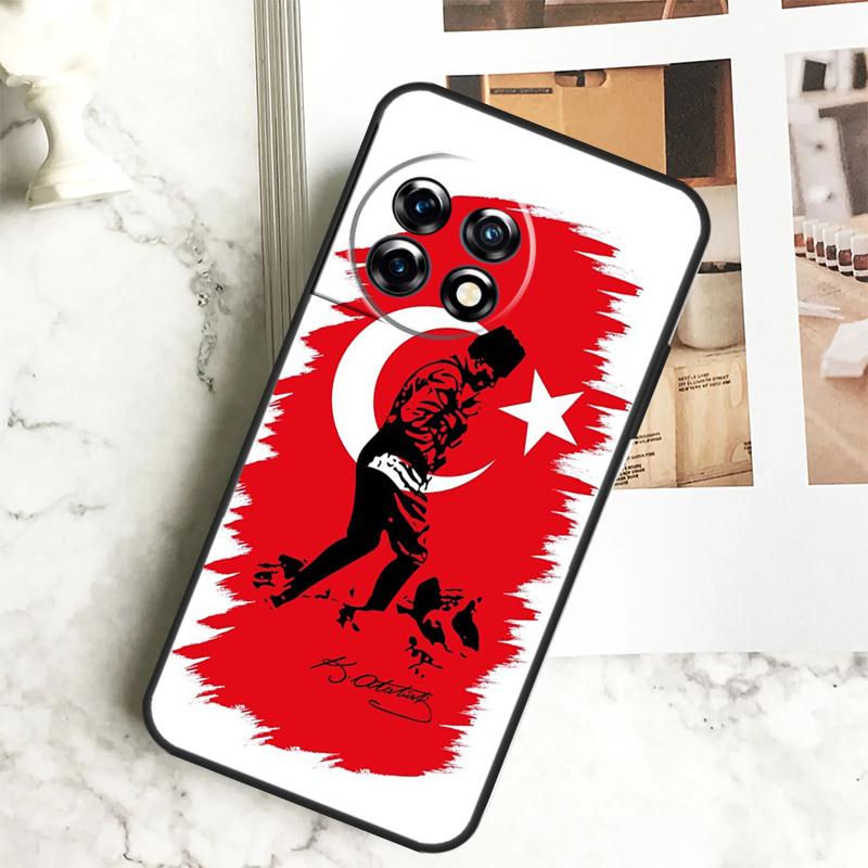 Чехол Mustafa Kemal Ataturk для OnePlus 12R 12 11 9 10 Pro 10R 9R 8T 10T Nord CE 2 3 Lite 2T N10 N20 N30 CE4