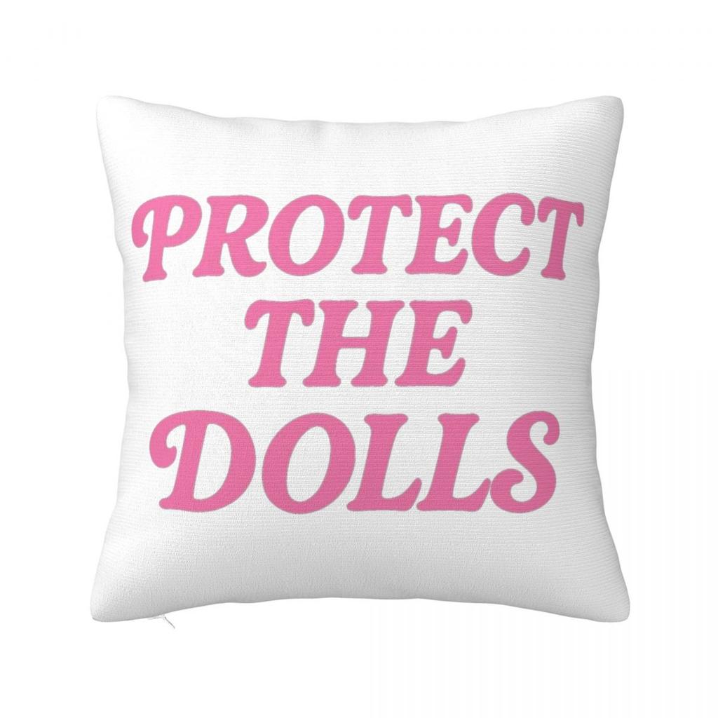 Protect The Dolls Pillow Case Cushion Cover Custom Decor Pillowcover for Sofa 4040cm