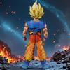 Interchangeable Head 27cm Drogan Boll Z Figure Gocool Anime Figures First Super Saiyan  Gokou Pvc Model Toys Doll  Gifts