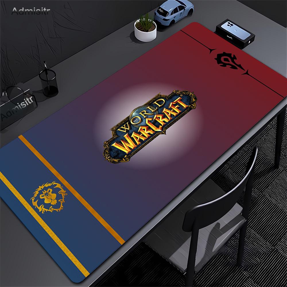 Игровой коврик для мыши World of Warcraft Игровой коврик для мыши ПК Компьютерные аксессуары Настольный коврик Xxl Игровые коврики Настольный коврик Офисные коврики для мыши