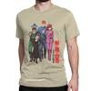 Leisure Yu Yu Hakusho T-Shirts For Men Crewneck Pure Cotton Tops T Shirts Anime Manga Harajuku Tees Printed Tops