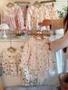 Новая весенняя пижамная одежда для малышей Princess с длинными рукавами - Sweet Home Style для детей