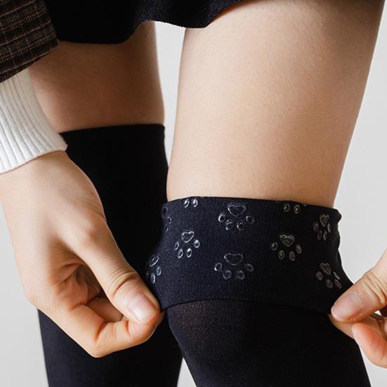 1 комплект, женские 3D чулки с кошачьими лапами, комплект перчаток, кавайные носки с котом для косплея, однотонные противоскользящие носки с кошачьими лапами для вечеринки в честь Хэллоуина