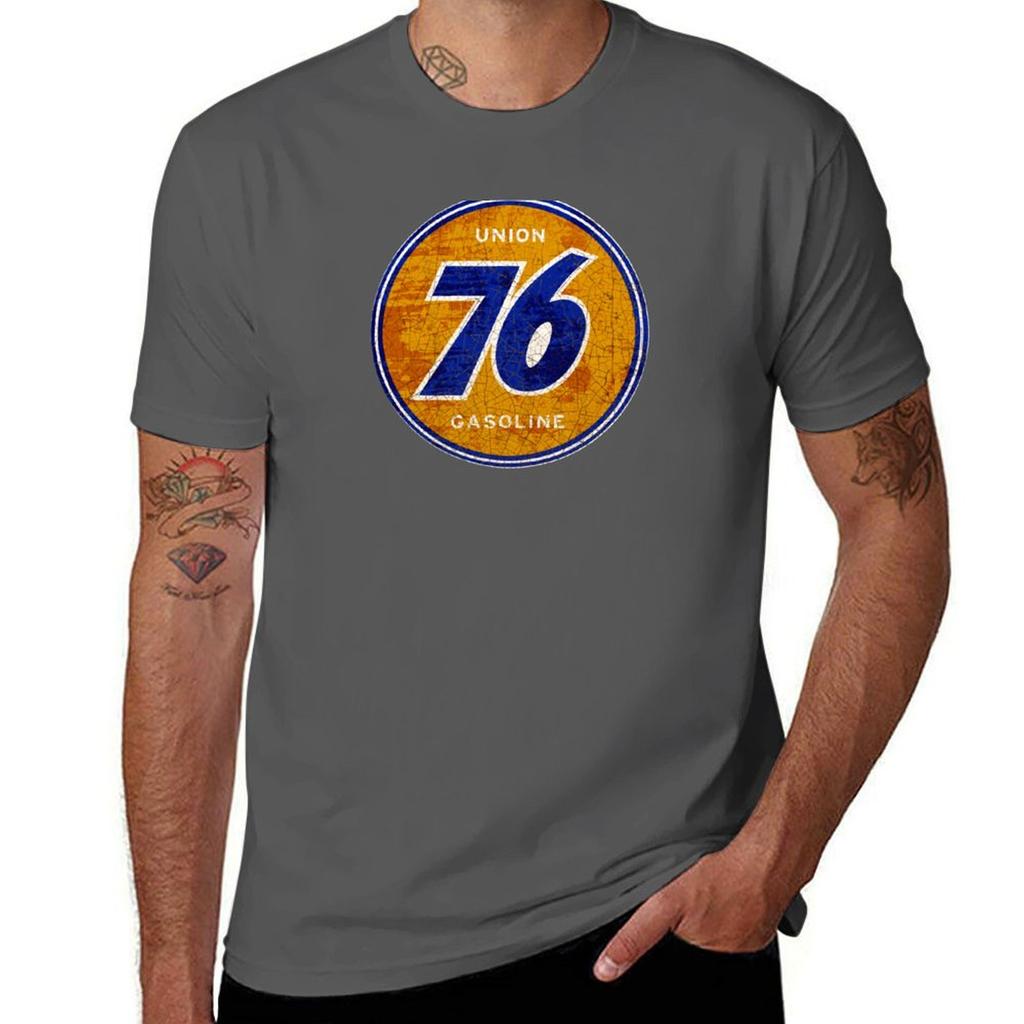 Union OIL and gas 76 TShirt Holiday All Match TShirt