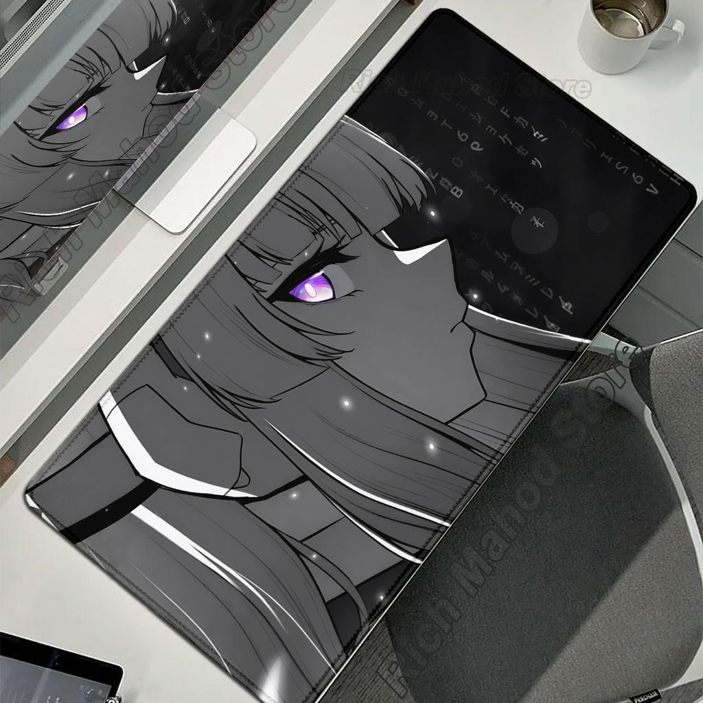 Black White Skeleton Sword Girls Mouse Mat XL Aesthetics Mouse Pad Gaming Laptop Table Mat Office  accessories Pc Cabinet Carpet