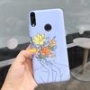 Cute Candy Painted Cover For Huawei Honor 8C Case Honor 8X Soft Silicone Back Cover For Honor 8C 8X Cases Honor8C Honor8X Bumper