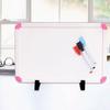 Dry Erase Magnetic White Board 8" X 12" Double-Sided Desktop Whiteboard with Stand Portable Small Whiteboard for Home Office School Drawing
