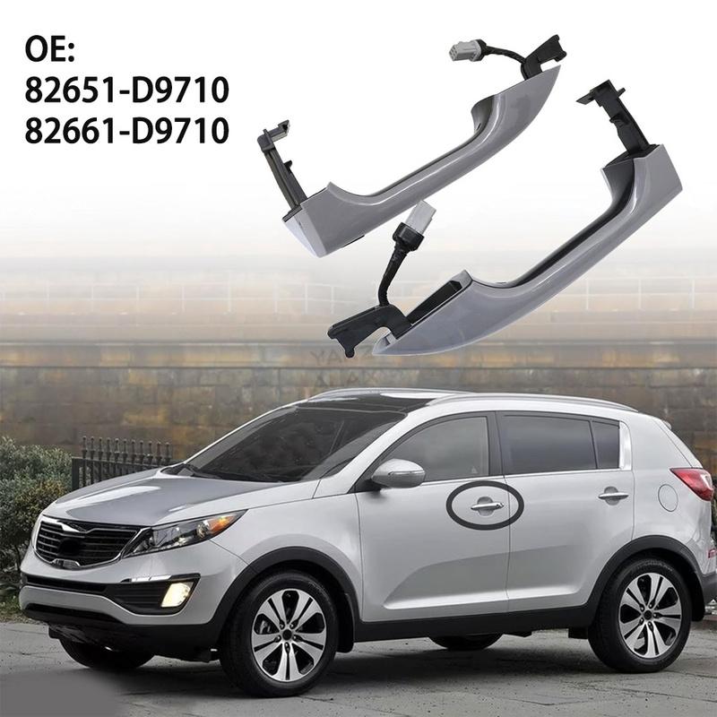Для Kia Sportage 2017 2018    Передняя Левая Правая Внешняя Ручка Двери Водителя 82651-D9710 82661-D9710 Автомобильные Аксессуары