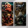 Cartoon Uchiha Obito Case for Samsung Galaxy S20 S23 Ultra S21 FE S25 Edge S24 Plus Black Soft Phone Cover
