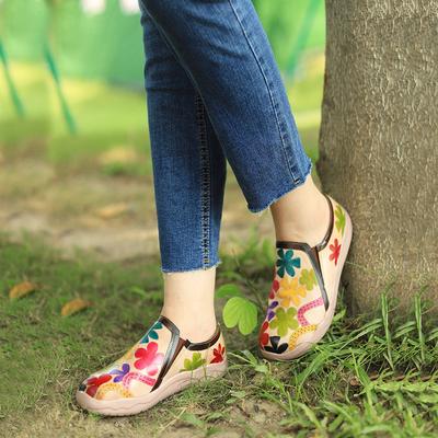 Ретро-сапоги Ботильоны ручной работы Обувь из натуральной кожи Женская обувь Женские кожаные сапоги