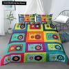 Music Notes Bedding Set for Kids Adult Duvet Cover King Queen Size Print Bed Set Home Textiles Bedclothes 2/3Pcs Duvet Cover Set