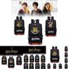 Stylish Harry Potter Print Canvas Backpack With Hidden Zipper Pockets