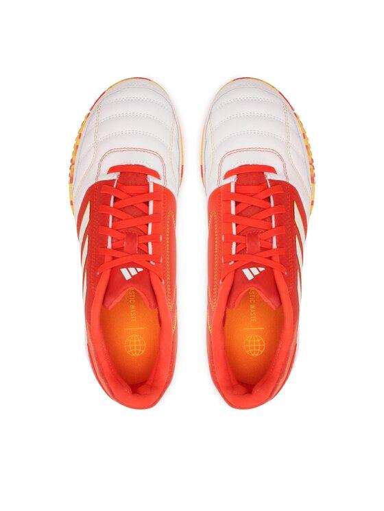 Adidas top sala competition soccer shoes Orange/White