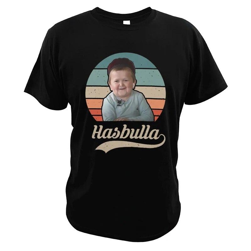 Классическая футболка Hasbulla Fighting Meme, мини-футболка Khabib Blogger, женская летняя повседневная футболка унисекс с короткими рукавами, топы большого размера
