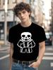 Футболка с графическим принтом черепа Санса из Undertale Графическая футболка