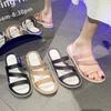Flat Sandals for Women  Trend Summer Outwear Flat Heels Fashion Beach Slippers Zapatos Para Mujeres Shoes