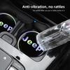 2PCS Luminous Non-slip Car Cup Coaster for Jeep Renegade Grand Cherokee Patriot Wrangler Auto Interior Water Cup Mat Accessories