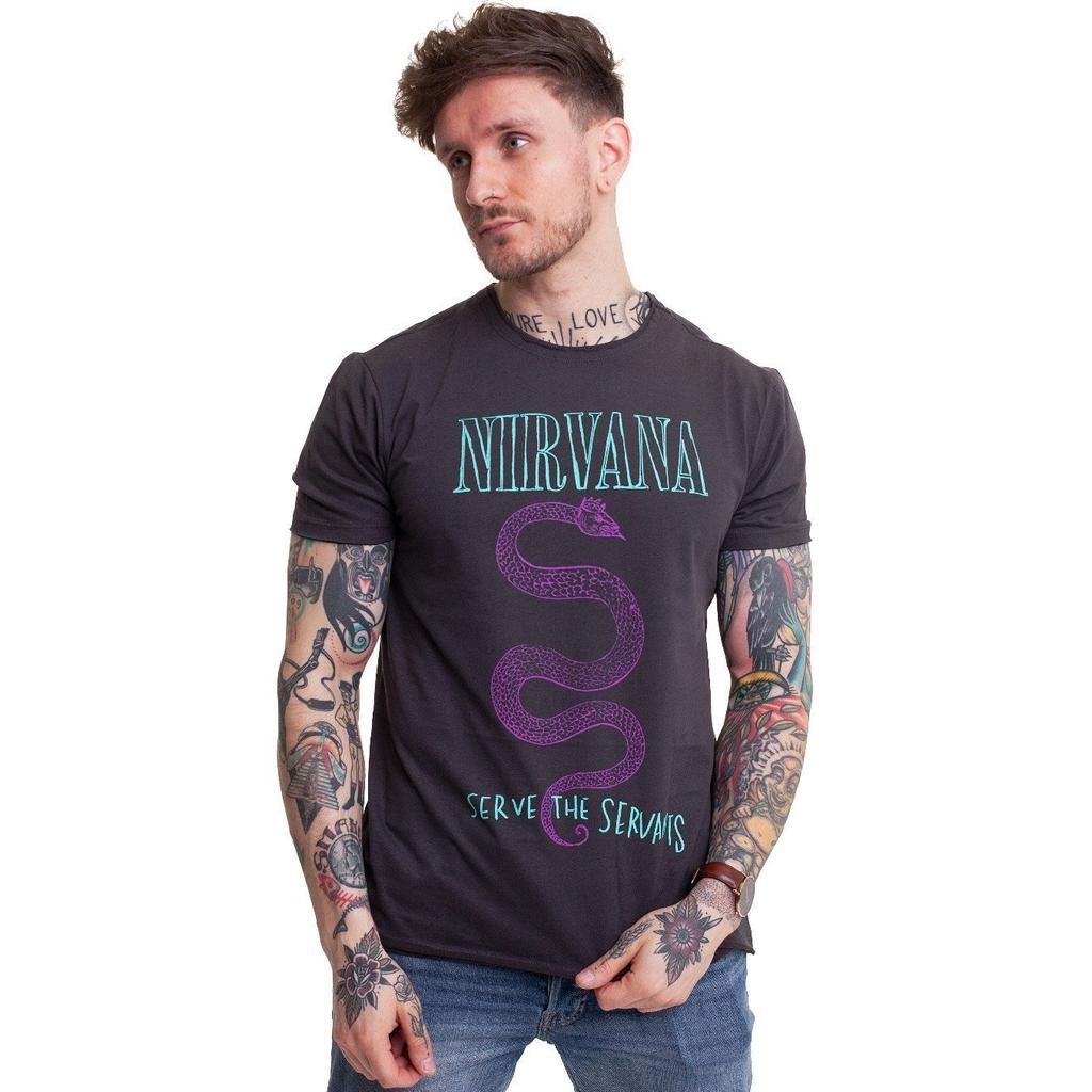 Amplified Футболка унисекс для взрослых Serve The Servants Nirvana