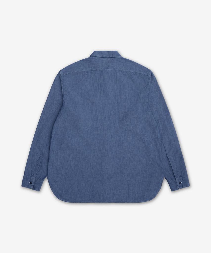 Oeoseullou Relaxed Fit Work Shirt - Chambray / 01827084