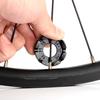 Bike Spoke Adjustment Wrench Round 8 Grooves High Hardness Steel Mini Road Bicycle Spoke Repair Wrench Bike Accessories