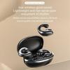 Painless Wear Digital Display Earphones Wireless Ear Clip Earpieces Noisce Cancelling Sport Stereo Wireless Earbuds Gaming Earphones