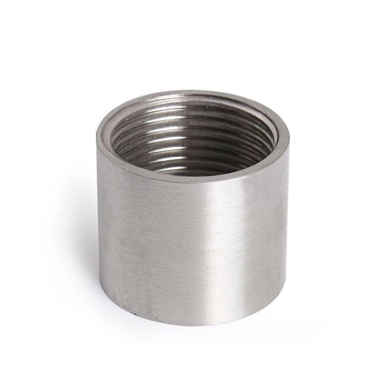 304 Stainless Steel Internal Thread Straight Pipe Connector