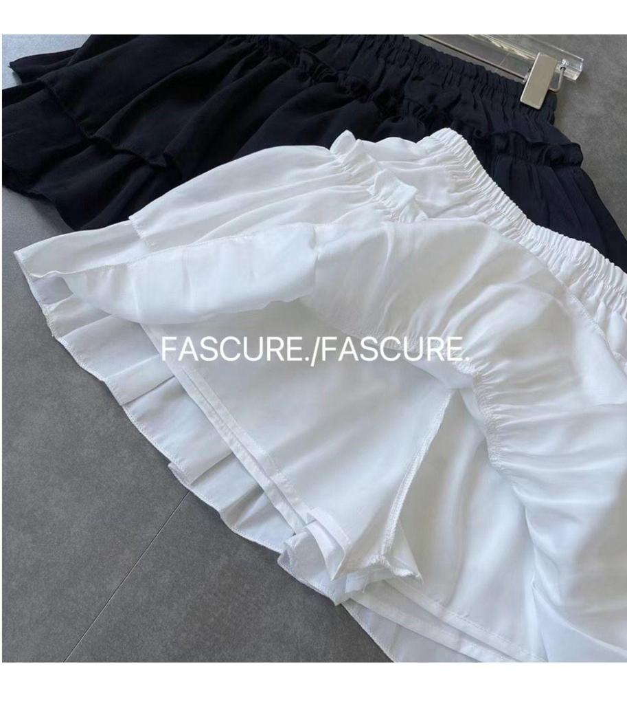 Сладкая пышная юбка для девочек с защитными шортами - Дизайн "торт с оборками" для весны и лета