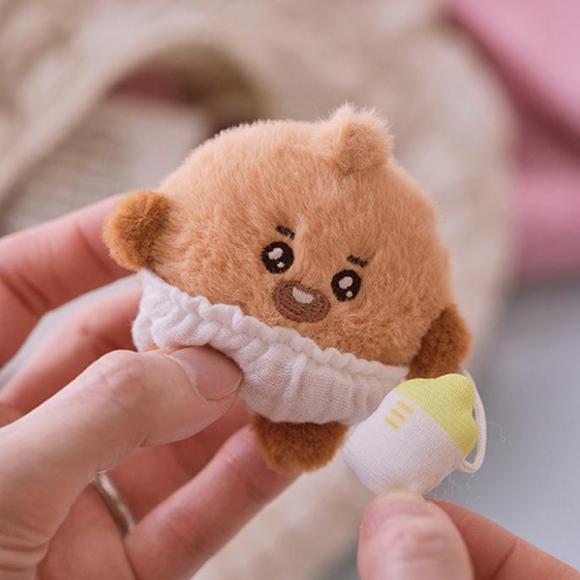 BT21 Брелок для ключей Baby Newborn Season 2 с плюшевой игрушкой (7 вариантов)