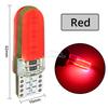 2/4/10pc T10 W5W COB LED Silicagel 194 Wedge Car Dome Reading Lamp Auto License Plate Bulb Side Marker Parking Turn Signal Light