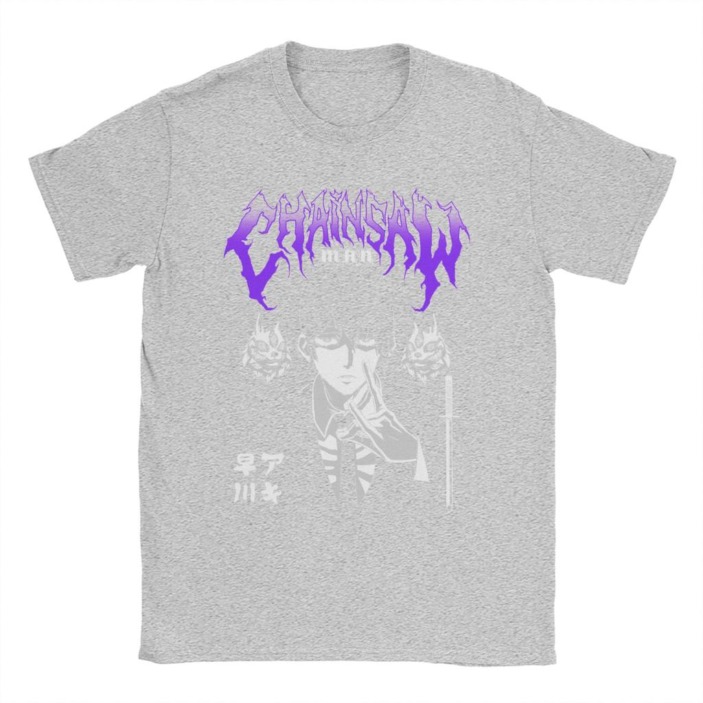 Аки Человек-бензопила для мужчин женщин футболка Дэнджи Макима Аки Кобэни забавная футболка футболки 100% хлопок графическая одежда