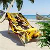 Electric Dragon Power beach towel Portable for travel Outdoor camping Absorbent bath towel Outdoor pool towel quickdrying swim towel printing