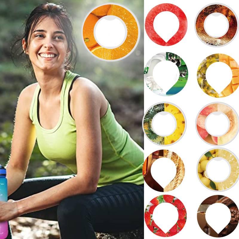 Water Bottle Flavour Pod Creative Scent Pods For Flavoured Drinking