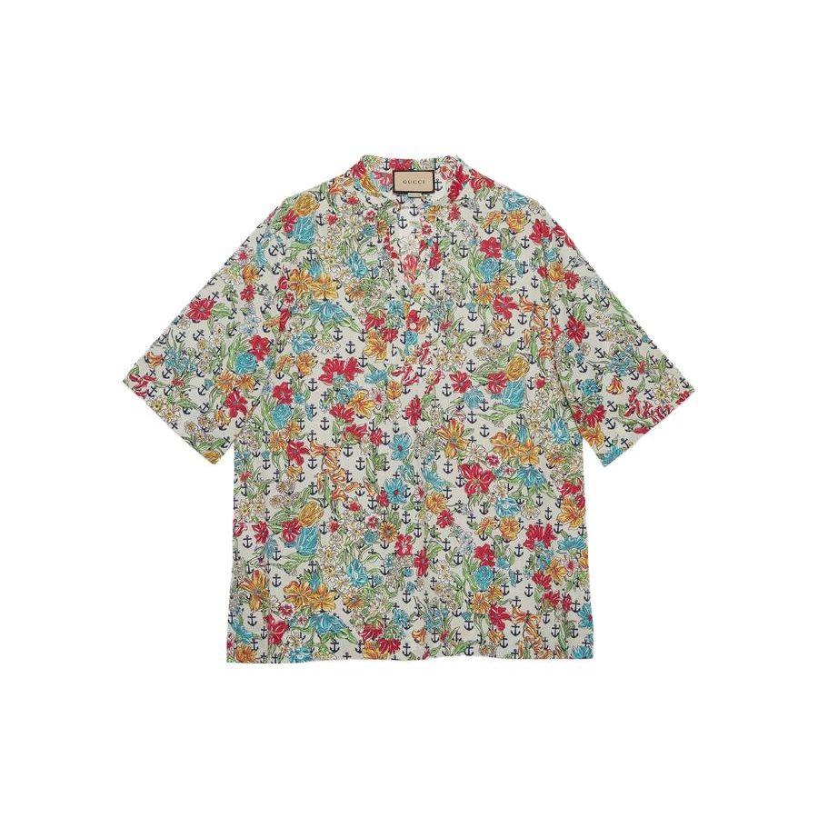 Gucci Рубашки Мужские Разноцветные Умеренные 747040-ZANLU-9750