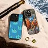 Мультяшный Гамбол милый дизайн плаката Чехол для телефона для iPhone 17 16 e 15 14 13 12 Pro Max Овечья кожа Серебристый край Защитный чехол