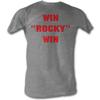 Серая меланжевая футболка Rocky Win