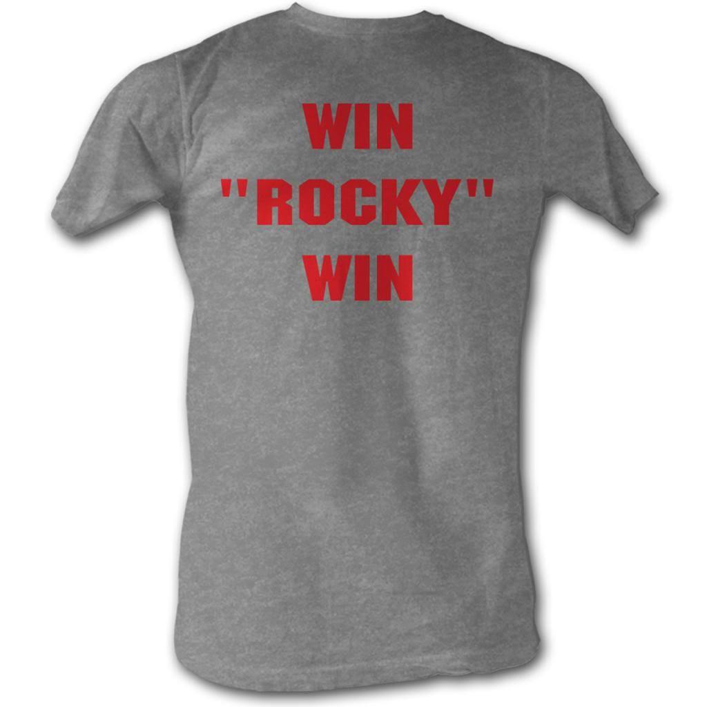 Серая меланжевая футболка Rocky Win