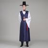 Мужской традиционный корейский ханбок — официальный костюм Дворца для фотосессий и выступлений