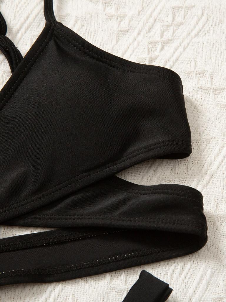 Комплект купальника бикини для девочек - Подростковый раздельный купальник для детей старшего возраста