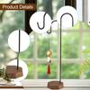 Wind Chime Holder Calligraphy Brush Hanger Drawing Hanging Stand for Tea Room