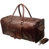 Большая кожаная козья шкура New One Duffel Weekend Luggage Travel Night Bag
