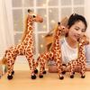 Giraffe Plush Stuffed Animal Toy for Kids Soft Child-friendly Plushie Fluffy
