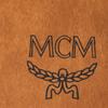 MCM Клатч Классика Классический Монограмма Полная Печать Кожаная Отделка Сумка-Тоут Сумка Через Плечо Мини Женская Коричневая Пэчворк