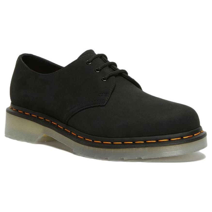 Dr. Martens 1461 Iced II Унисекс Черная Гладкая Кожаная Оксфордская Обувь 27802001