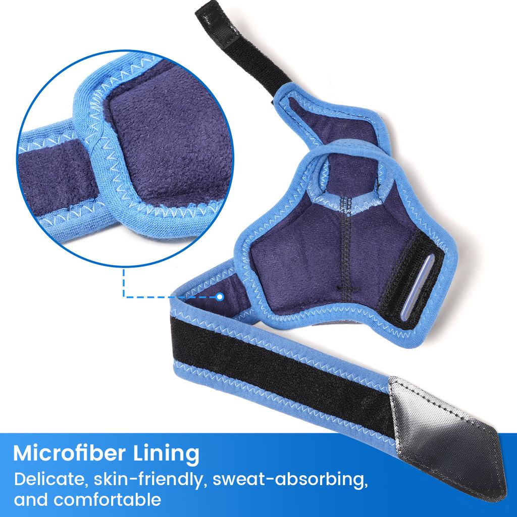 Velpeau Thumb Support Brace For Tenosynovitis, Sprain And Mouse Hand, Ultra Lightweight Thumb Splint With Ambidextrous Design