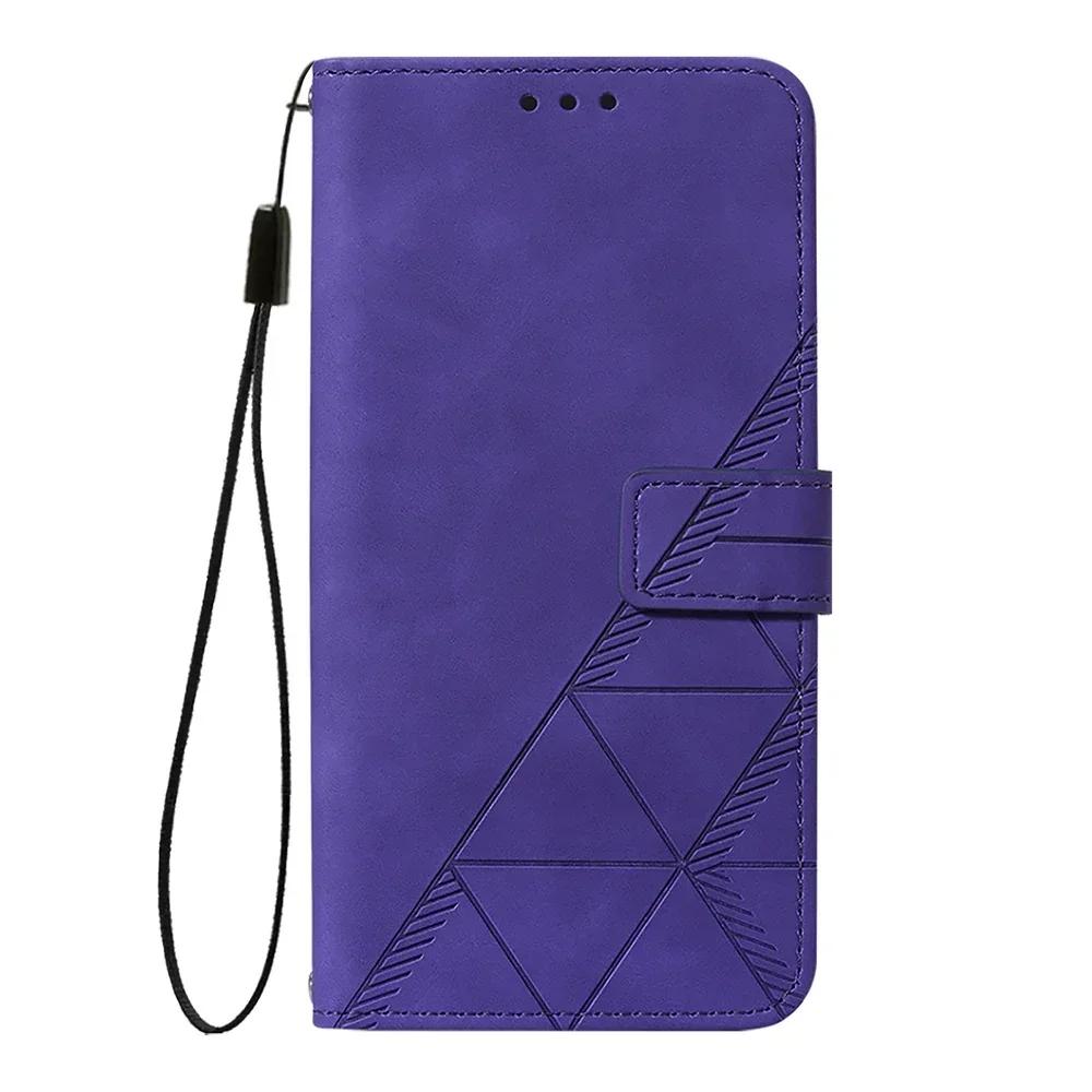 Геометрический кожаный чехол-кошелек для Nokia HMD Fusion Skyline Pulse Plus Pro X10 X20 X30 G10 G11 G20 G21 G22 G42 G310 G400 C22 C32